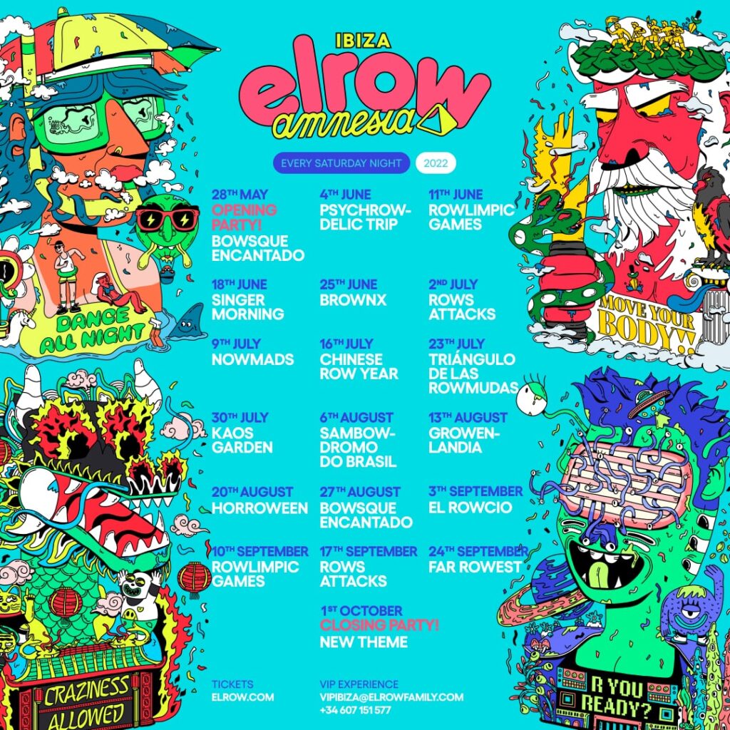 ELROW AT AMNESIA - Ibiza Clubbing Guide