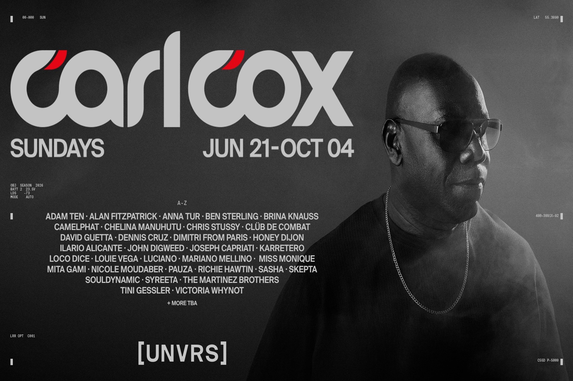 CARL COX UNVRS